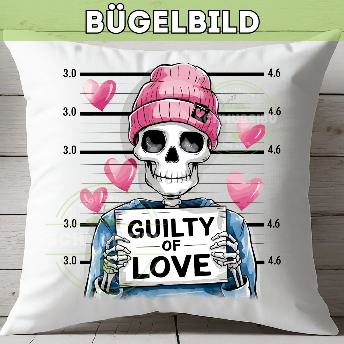 Bügelbild Guilty of Love